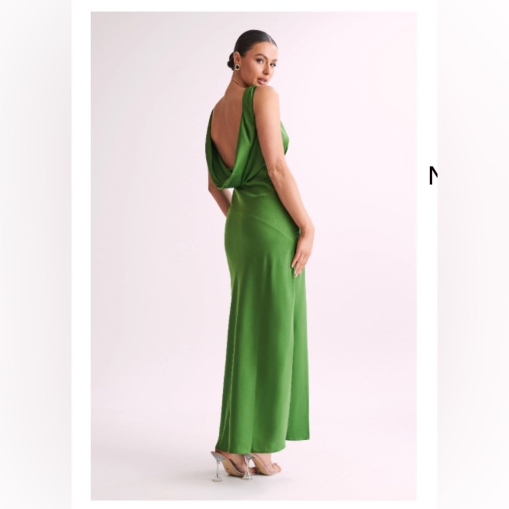 NWT Meshki Nadia Emerald Green Maxi Dress XL
